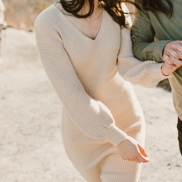 Petal & Pup Dresses & Skirts - Petal + Pup Knit Midi Dress